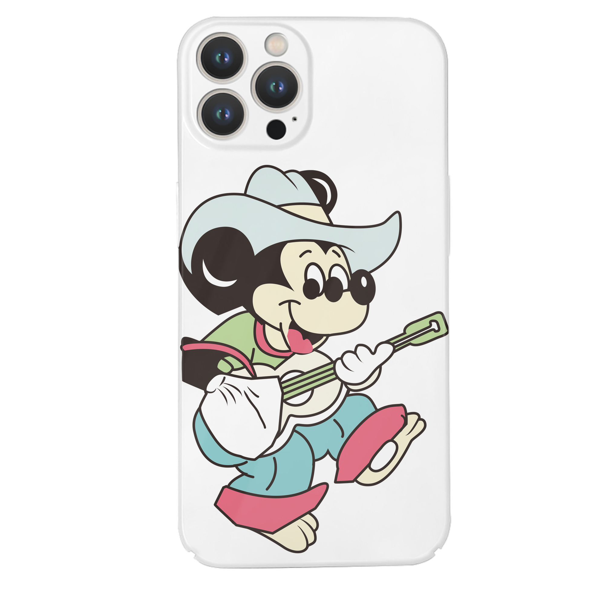 （画像用） ミッキーマウス Mickey Mouse 【iPhone 14シリーズ対応】ハードケース
